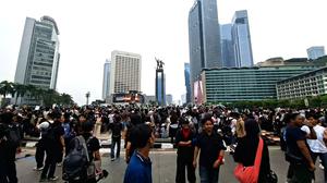 Polri: Terima Kasih Massa Aksi, Demo Sumpah Pemuda Tertib dan Damai