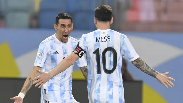 Copa America 2021 Argentina melawan Brasil