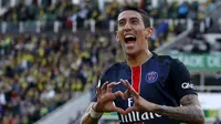 Gelandang Paris Saint-Germain (PSG), Angel di Maria. (REUTERS / Stephane Mahe)