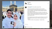 Ketum PSI yang juga merupakan putra bungsu Presiden Jokowi, Kaesang Pangarep mengumumkan kabar sang istri, Erina Gudono hamil anak pertama keduanya. (Instagram @kaesangp)
