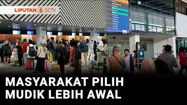 VIDEO: Jumlah Penumpang Pesawat Naik 12 Persen di H-9 Lebaran