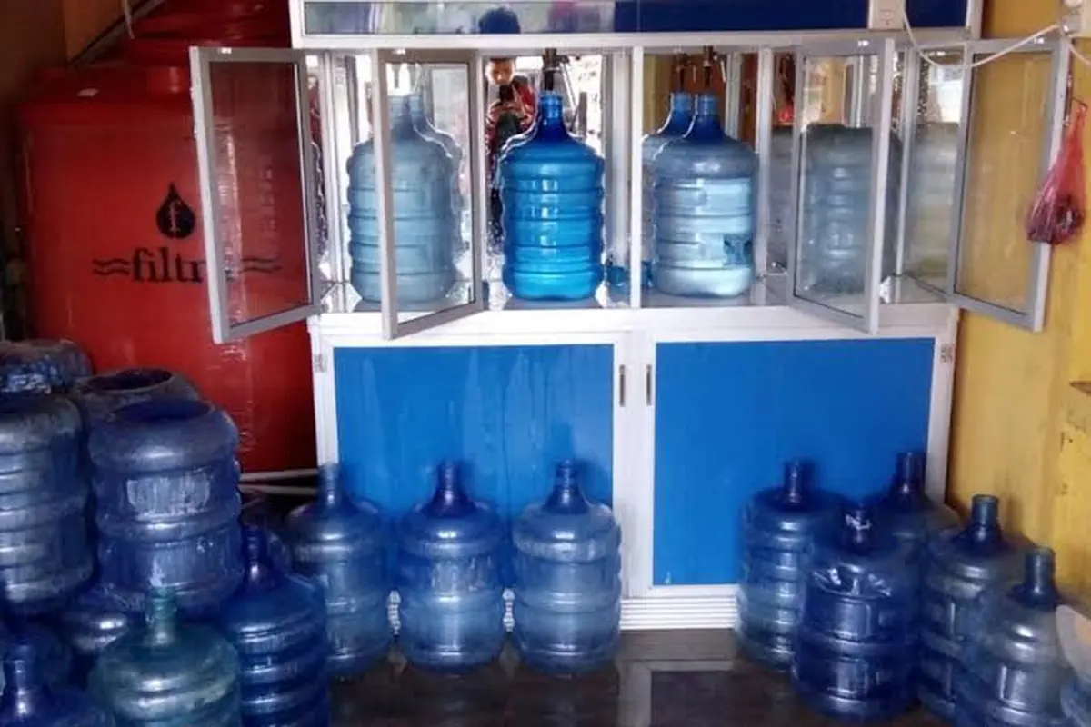 Depo isi ulang galon air minum