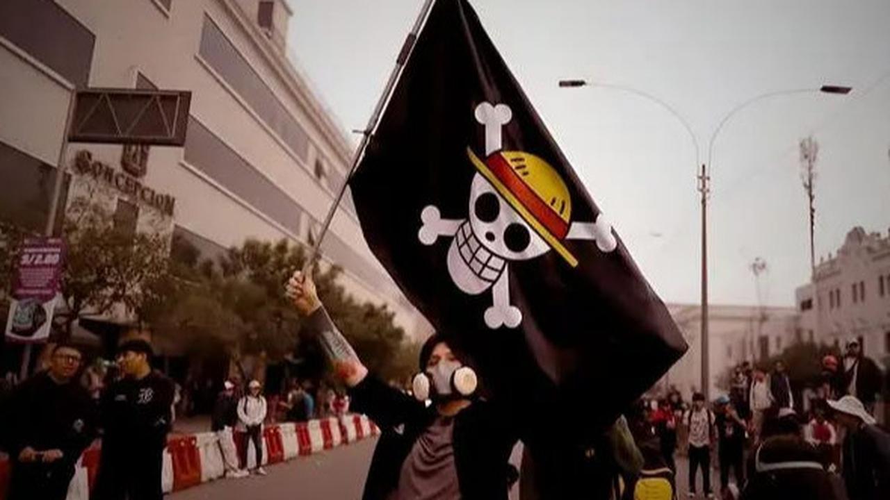 bendera one piece di peru