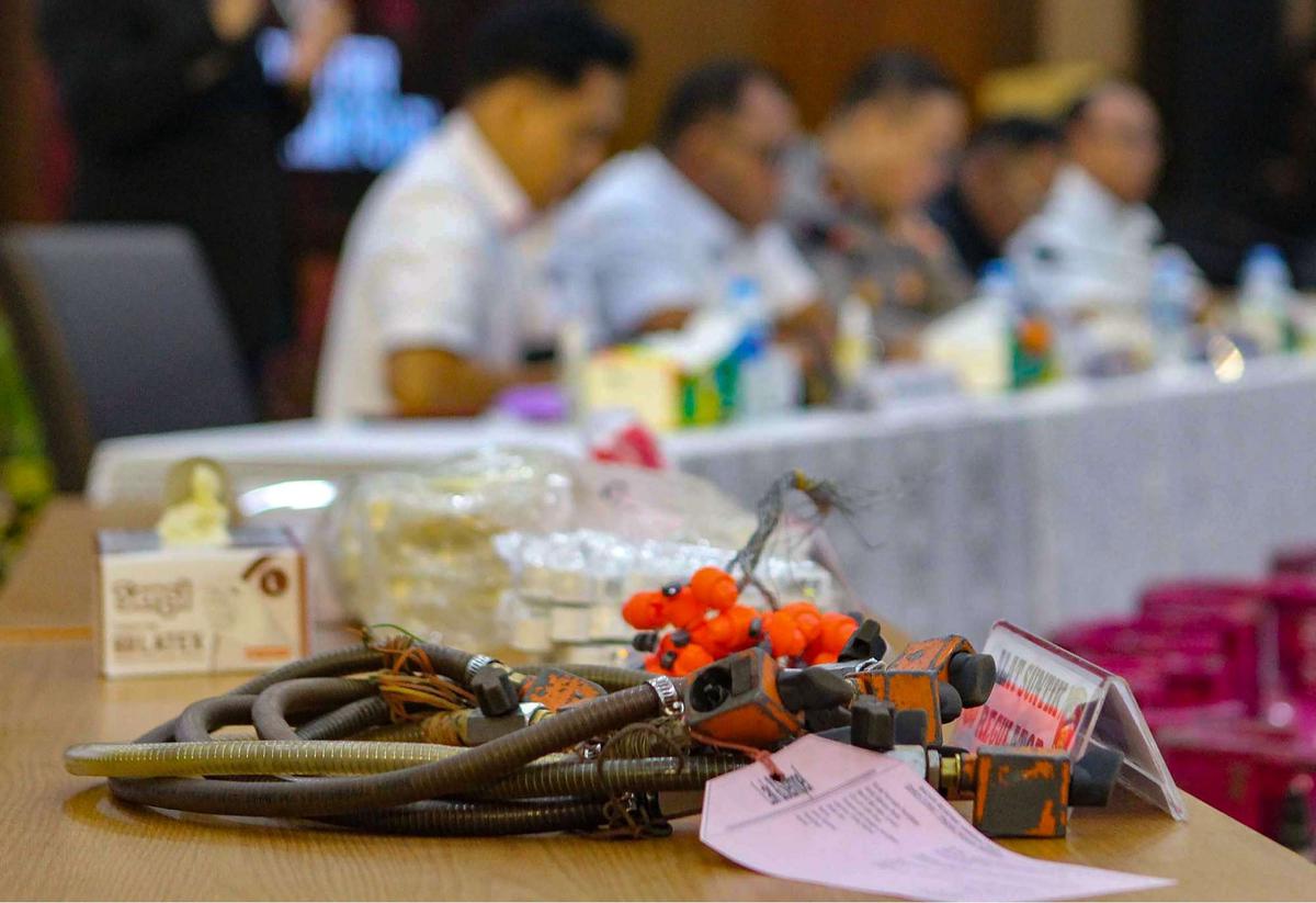 Polisi bongkar kasus pengoplosan gas LPG 3 kg