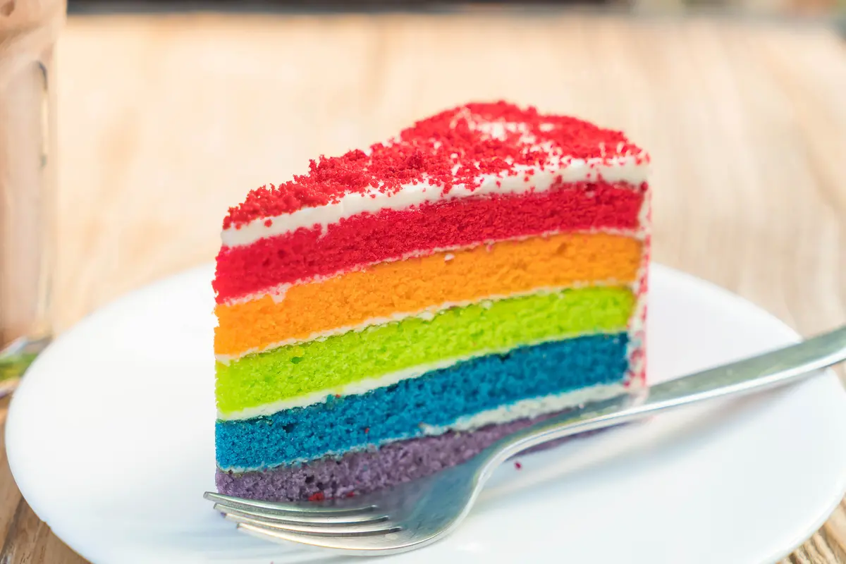 resep rainbow cake panggang