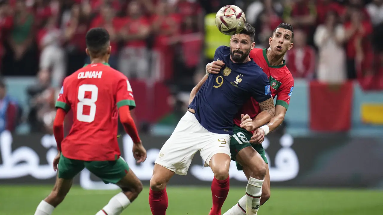 Timnas Prancis Vs Timnas Maroko Semifinal Piala Dunia 2022