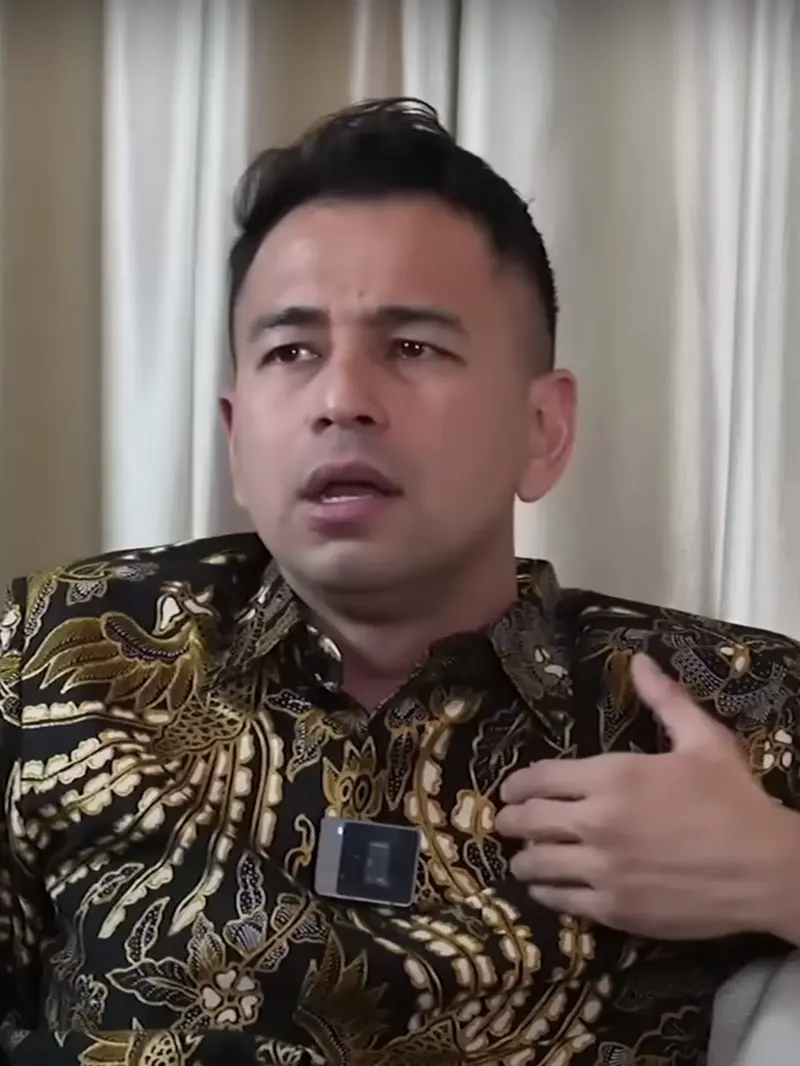 Raffi Ahmad. (Foto: Dok. YouTube Uya Kuya TV)