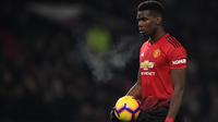 Gelandang Manchester United asal Prancis, Paul Pogba. (AFP/Paul Ellis)