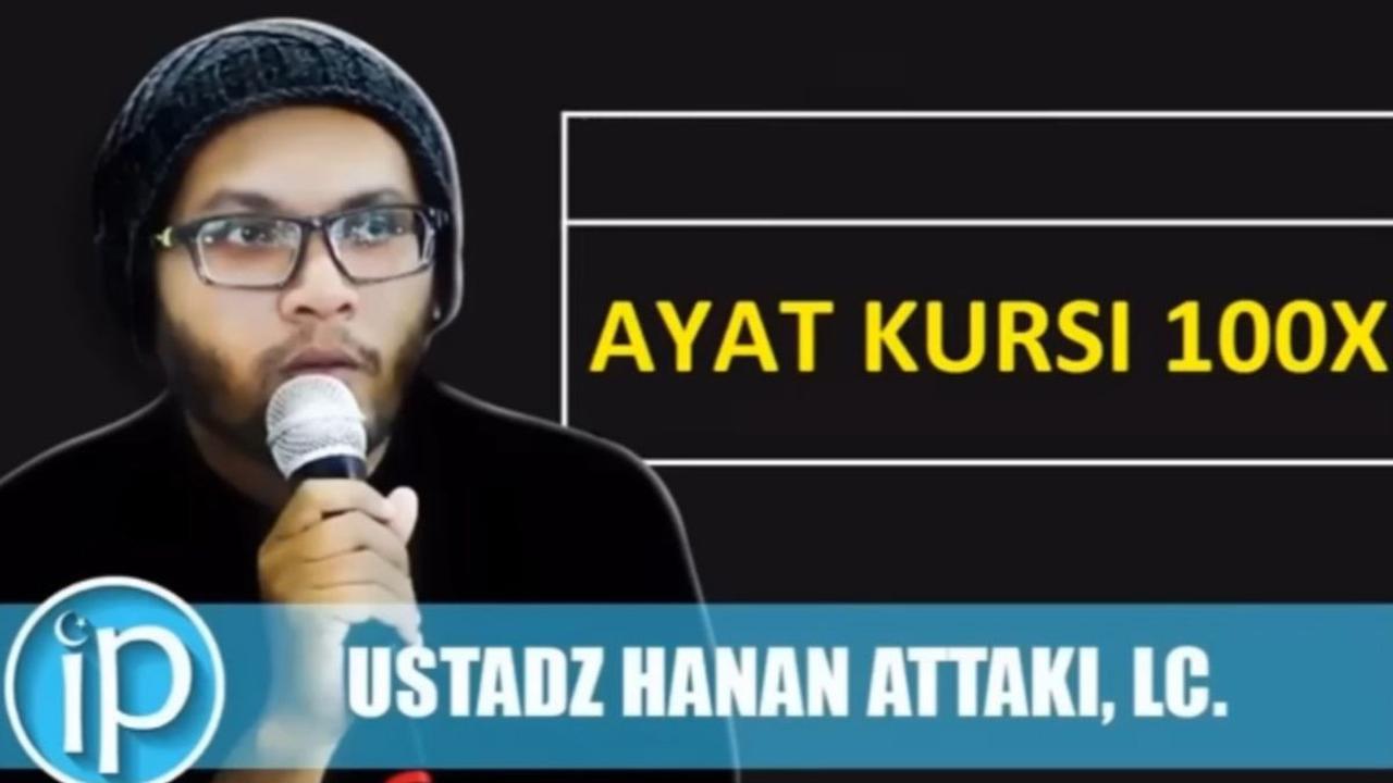 Ayat kursi yang dilantunkan oleh Ustadz Hanan Attaki telah diunggah melalui saluran YouTube Media Hijrah TV.