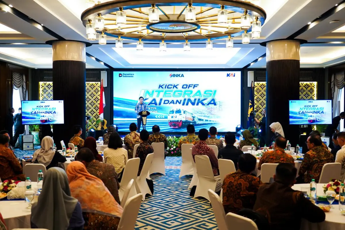 KAI-INKA Mulai Proses Integrasi Buat Pasok Kebutuhan Rangkaian Kereta Api