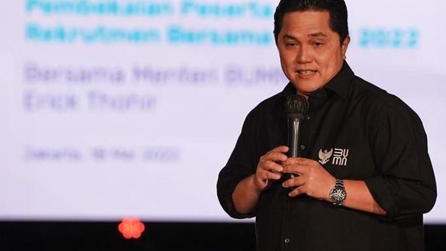 Menteri BUMN Erick Thohir. (Ist)