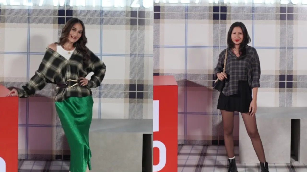 8 Inspirasi Padu Padan Kemeja Flanel yang Effortlessly Stylish dari Luna Maya hingga Shenina Cinnamon
