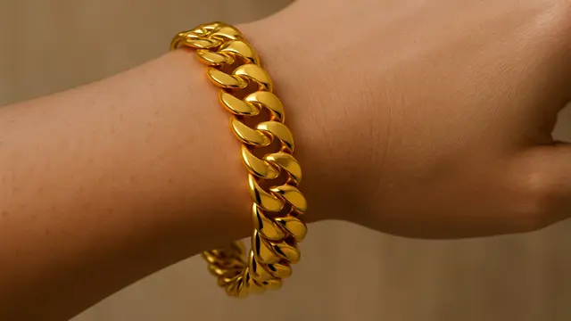 Model Gelang Emas Lipan Terbaru