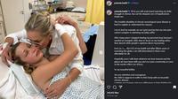 Unggahan Yolanda Hadid tentang anaknya, Bella Hadid yang menghadapi Lyme Disease. (Instagram/ yolanda.hadid)