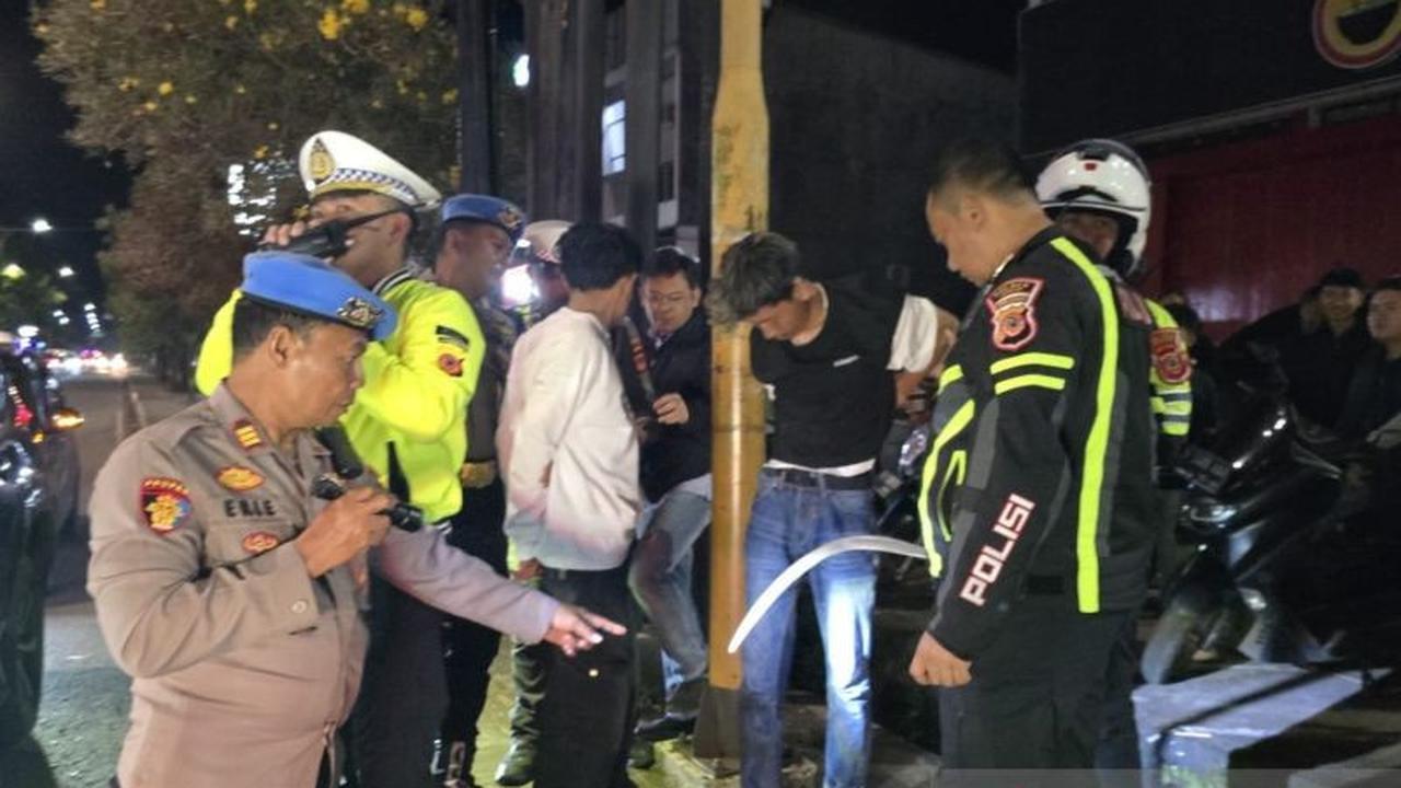Gencarkan Razia Knalpot Bising, Polres Cianjur Amankan Ratusan Sepeda Motor