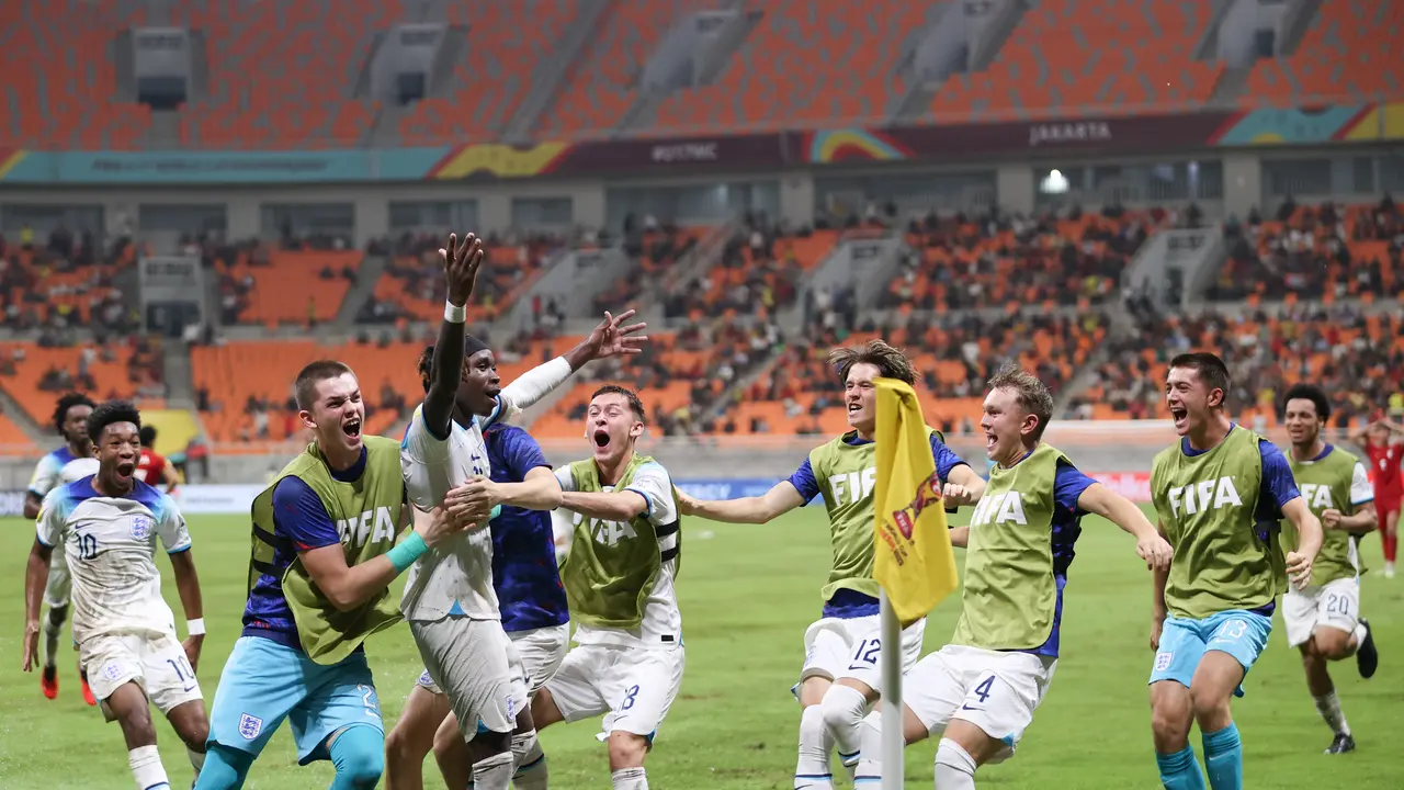 Joel Ndala - Timnas Inggris U-17 Vs Timnas Iran U-17 2023 di Piala Dunia U-17 2023