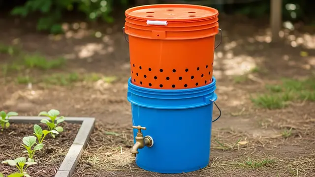 Cara Berkebun Sayur Organik Memakai Ember Bekas dan Kompos Dapur
