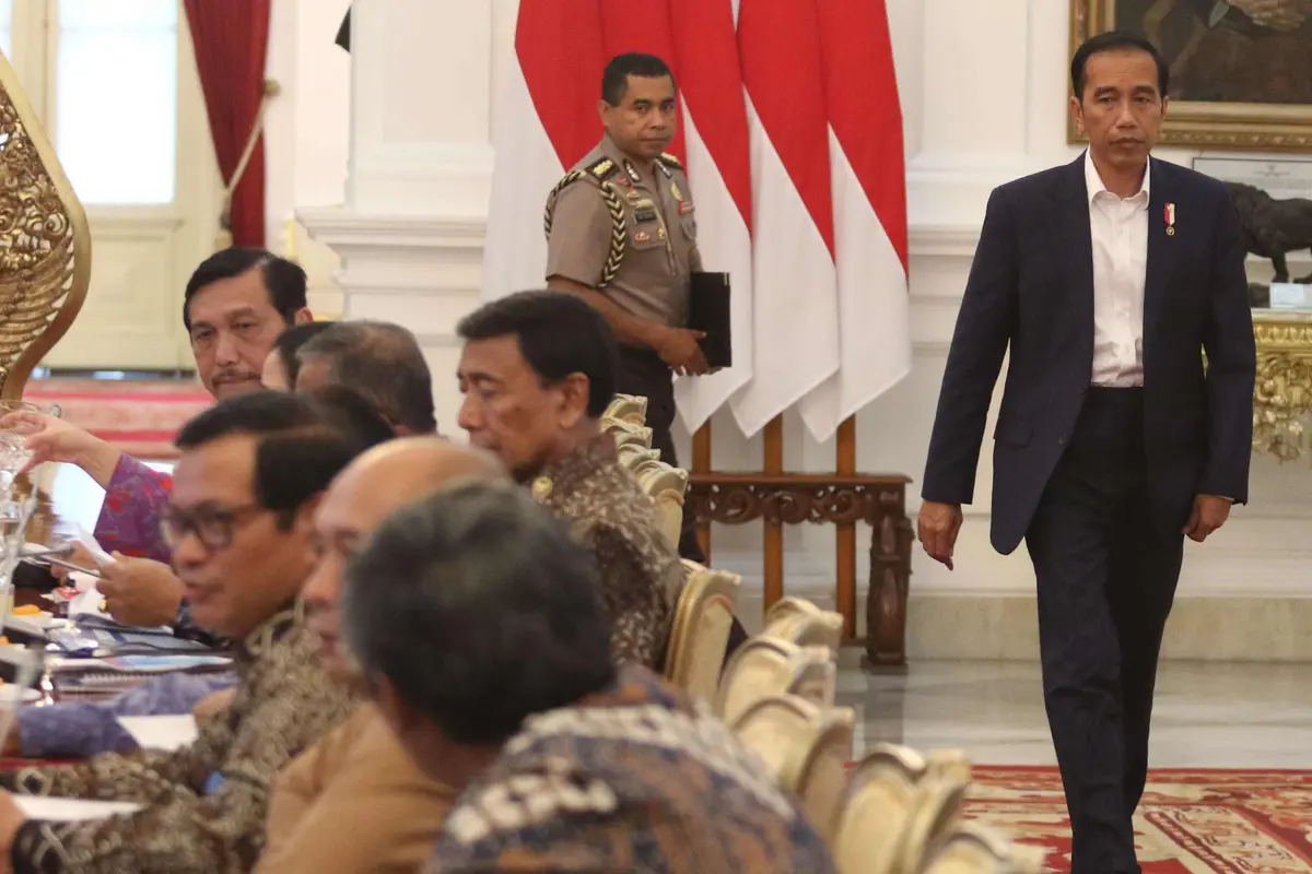 Presiden Jokowi Pimpin Ratas Persiapan Natal dan Tahun Baru