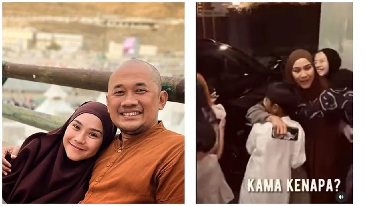 10 Potret Zaskia Adya Mecca dan Hanung Bramantyo Usai Haji, Anak Sempat Pangling