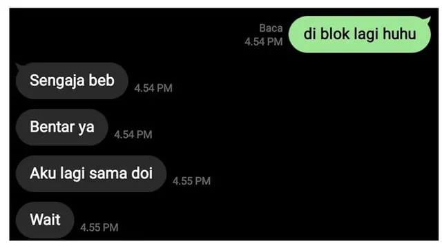 6 Balasan Chat dari Gebetan Cuek dan Tak Peduli Ini Bikin Nyesek