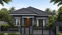 TOP 3: Warna Cat Rumah yang Cocok dengan Pagar Hitam hingga Konsep Kebun Buah Mini