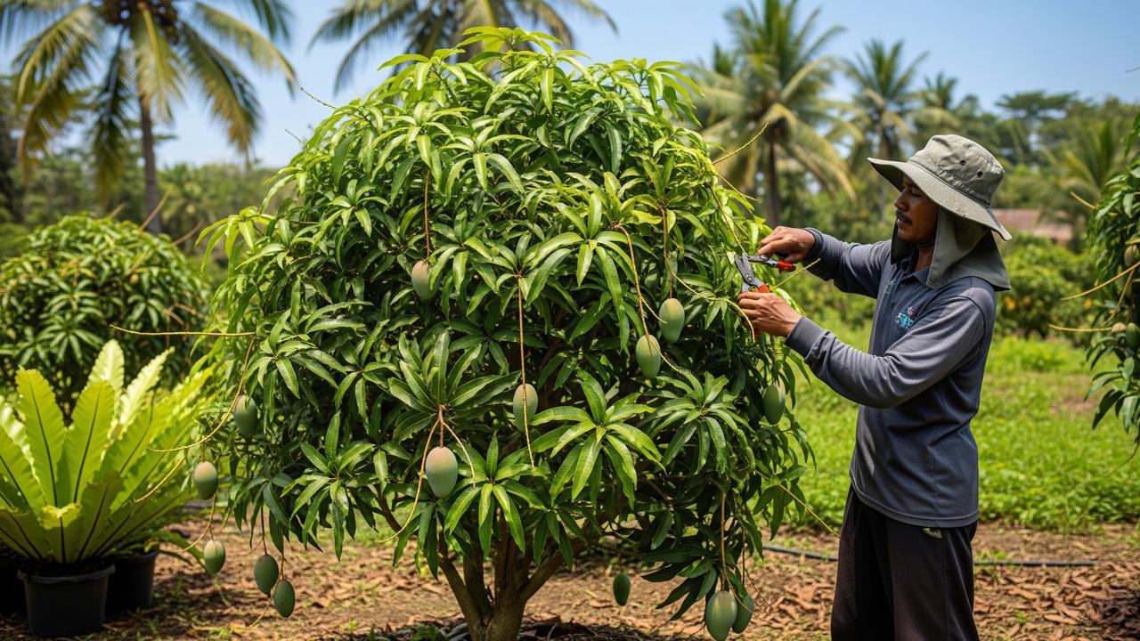 7 Cara Memangkas Pohon Mangga agar Pendek tetapi Buahnya Semakin Banyak