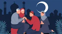 Ilustrasi meminta doa orang tua. (Image by freepik)