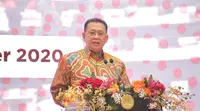 Bamsoet usai membuka Konferensi Nasional II Etika Kehidupan Berbangsa di MPR RI