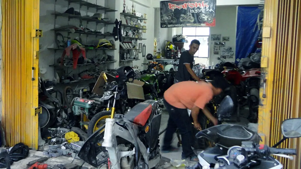Baronk Custom, Rajanya Modif Motor dari Tajur Bogor 
