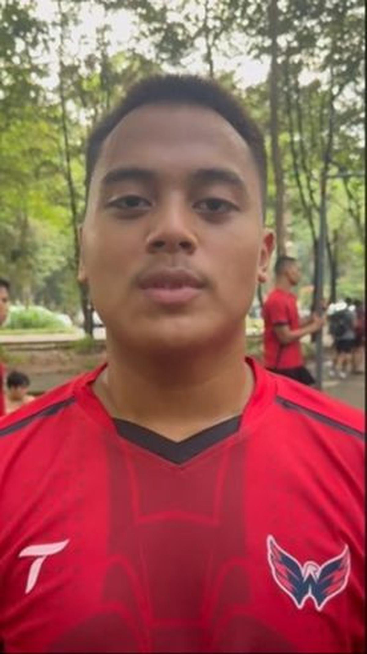 Sosok Ganteng Aldi, anak laki-laki Komeng yang ingin masuk Akmil. <br>