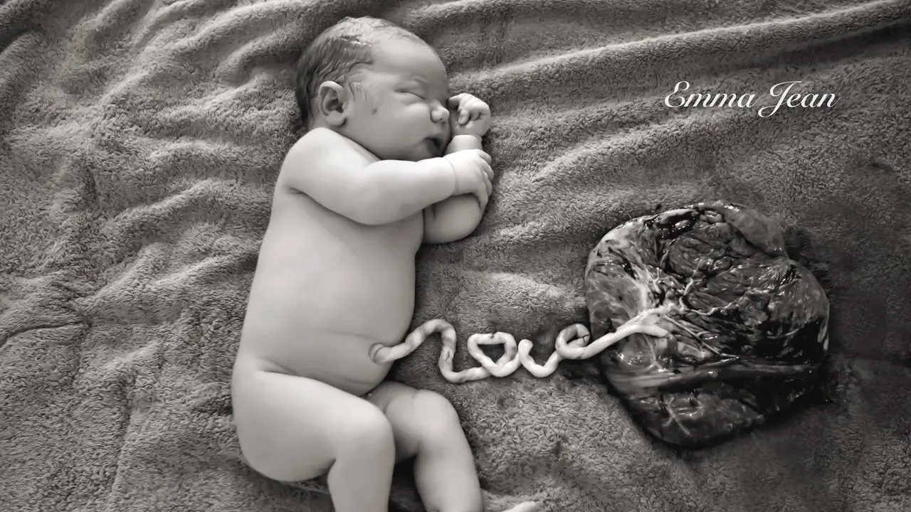 Bidan Ini Abadikan Plasenta Bayi Lewat Foto Menyentuh Hati