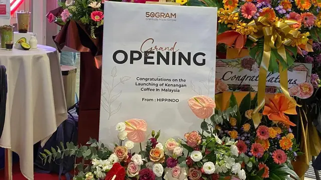 Selamat, Kopi Kenangan Buka Gerai Pertama di Malaysia
