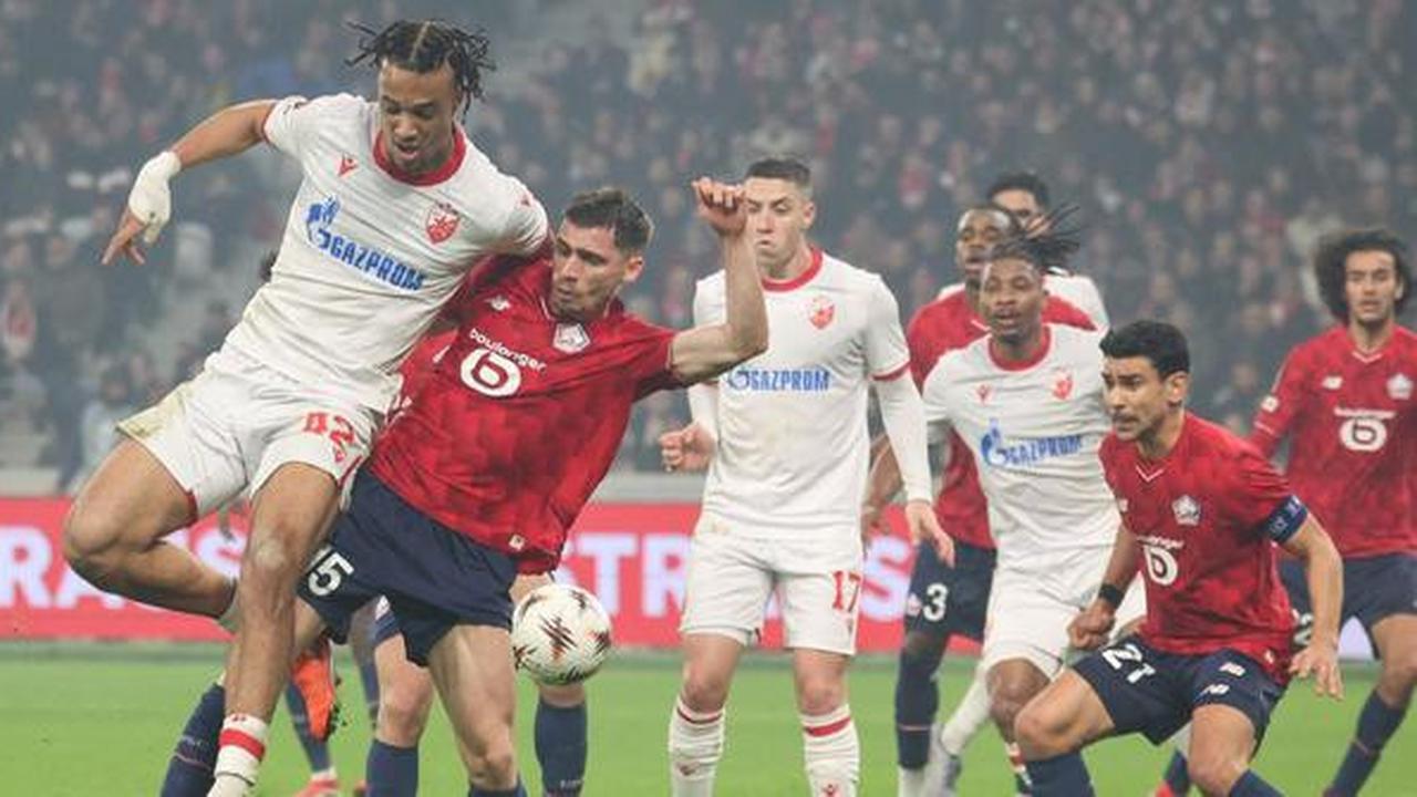 Calvin Verdonk Hanya Hangatkan Bangku Cadangan saat Lille kalah dari Crvena Zvezda di Liga Europa