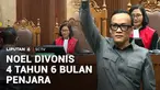 Mantan Wakil Menteri Ketenagakerjaan Immanuel Ebenezer alias Noel dijatuhi hukuman penjara 4 tahun 6 bulan. Noel dinilai terbukti bersalah melakukan tindak pidana korupsi dalam kasus pemerasan sertifikasi keselamatan dan kesehatan kerja di Kementeria...