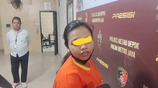 Tersangka AA saat mengakui penculikan anak karena sakit hati dengan mantan pacarnya.