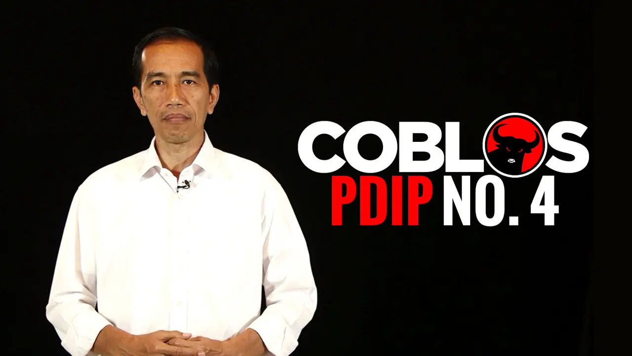 Jokowi: Coblos Nomor 4, Jangan Golput! 