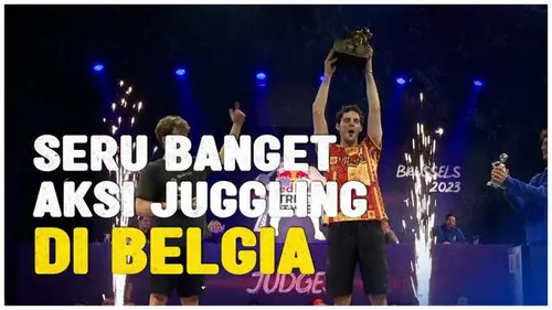 VIDEO: Kerennya Kompetisi Juggling Kelas Dunia di Belgia