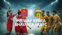 Persijap Jepara vs Bhayangkara FC. (Bola.com/Gregah Nurikhsani)