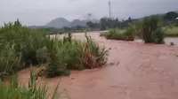 Sungai Citarum Meluap, Ribuan Hektare Sawah di Karawang Terendam Banjir