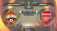 Liga Europa_CSKA Moscow Vs Arsenal (Bola.com/Adreanus TItus)