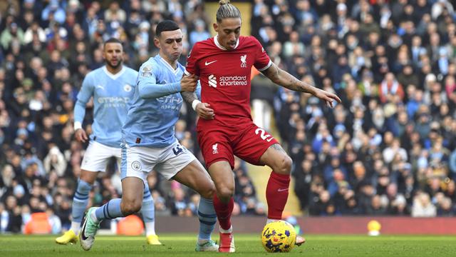 Foto: Gol ke-50 Erling Haaland Tak Mampu Bawa Kemenangan Man City atas Liverpool di Pekan ke-13 Liga Inggris 2023 / 2024