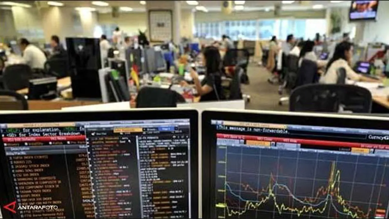 Ilustrasi IHSG 7
