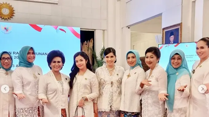 Potret Annisa Yudhoyono dan OASE Kabinet Indonesia Maju (Sumber: Instagram/annisayudhoyono)