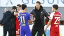 Pelatih Modern - Saat menangani Hoffenheim, Nagelsmann mengadopsi teknologi modern dalam pelatihan tim. Dia menggunakan drone dan kamera untuk merekam permainan serta menjadi bahan evaluasi timnya. (AFP/Ralph Orlowski)