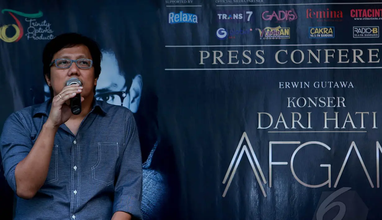 Erwin Gutawa (Liputan6.com/Faisal R Syam)