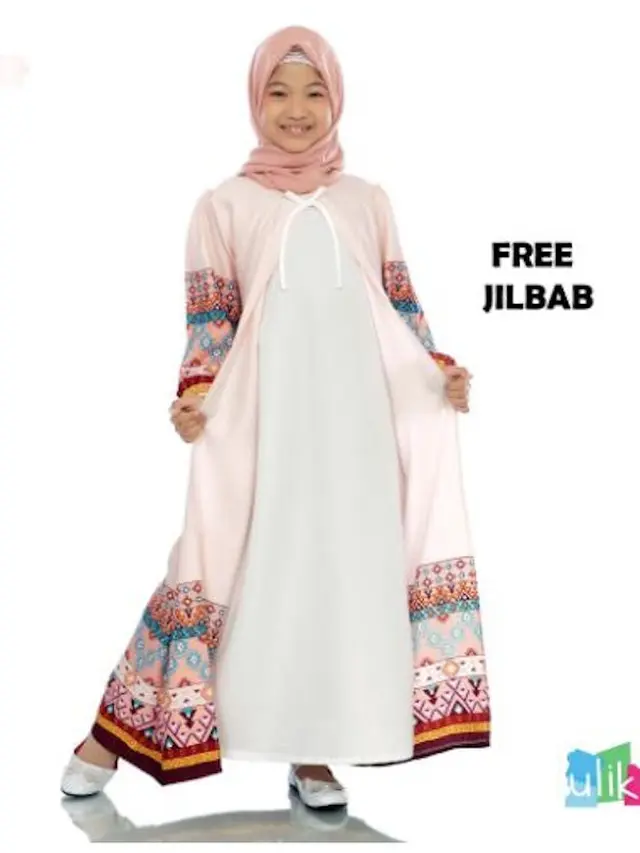 Gamis Anak Motif Batik Ulikids