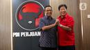 Anies memberi isyarat bahwa hubungannya dengan PDIP akan cerah. (Liputan6.com/Herman Zakharia)