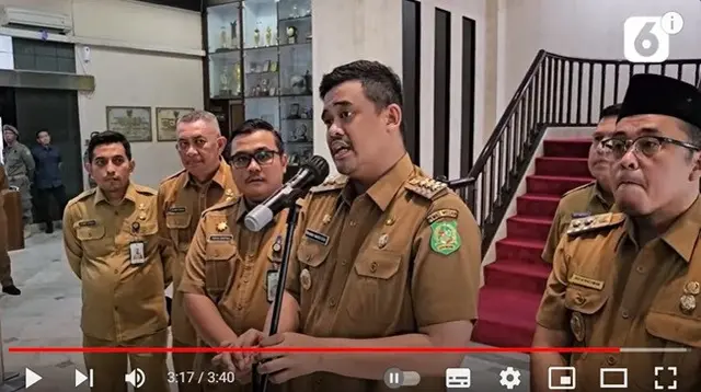 Wali Kota Medan, Bobby Nasution. (YouTube Liputan6)