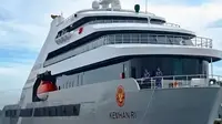 Kemhan Buka Suara Usai Viral Kapal Pesiar Berlogo Instansi