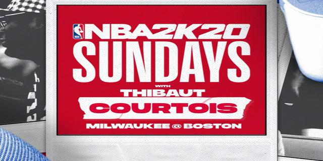 VIDEO: Kiper Real Madrid, Thibaut Courtois Hadapi Romelu Lukaku Main Gim NBA 2K20